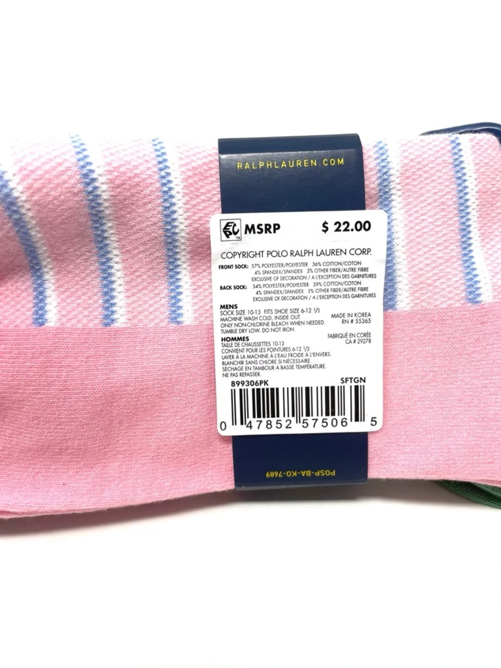Polo Ralph Lauren Men’s Pairs of Casual Socks